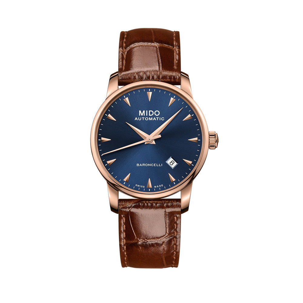 Relógio Mido Baroncelli Midnight Blue Gent M8600.3.15.8