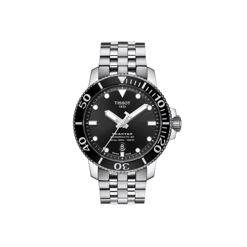 Relógio Tissot Seastar 1000 Powermatic 80  - T120.407.11.051.00